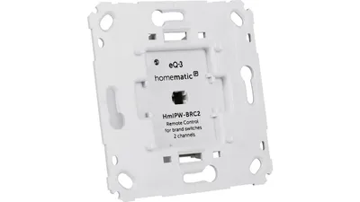 ELV Bausatz Homematic IP Wired 2-Kanal-Wandtaster für Markenschalter HmIPW-BRC2