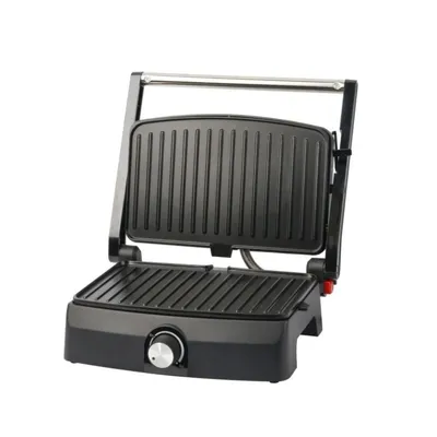 Emerio CG-130861 750W Grilltoaster mit 2 Antihaftplatten und 180º Öffnung