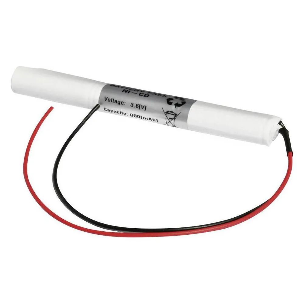 Emmerich Fluchtweg-Notleuchtenakku 800 mAh mit Kabeln