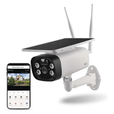 Emos GoSmart Outdoor IP Kamera mit WiFi und Solarpanel IP-600 EYE, batteriebetrieben