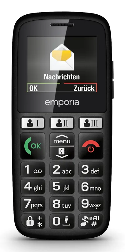HAPPY schwarz Handy
