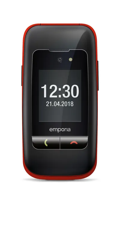ONE V200i, Schwarz, Rot Handy