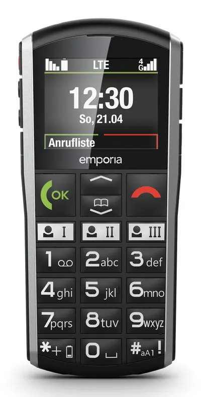 SIMPLICITY 4G, Schwarz - Modell 2025 Handy