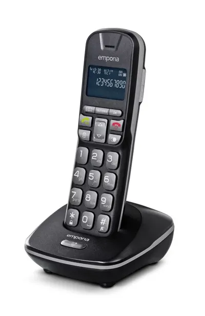 TH-21 Schwarz Schnurloses Telefon