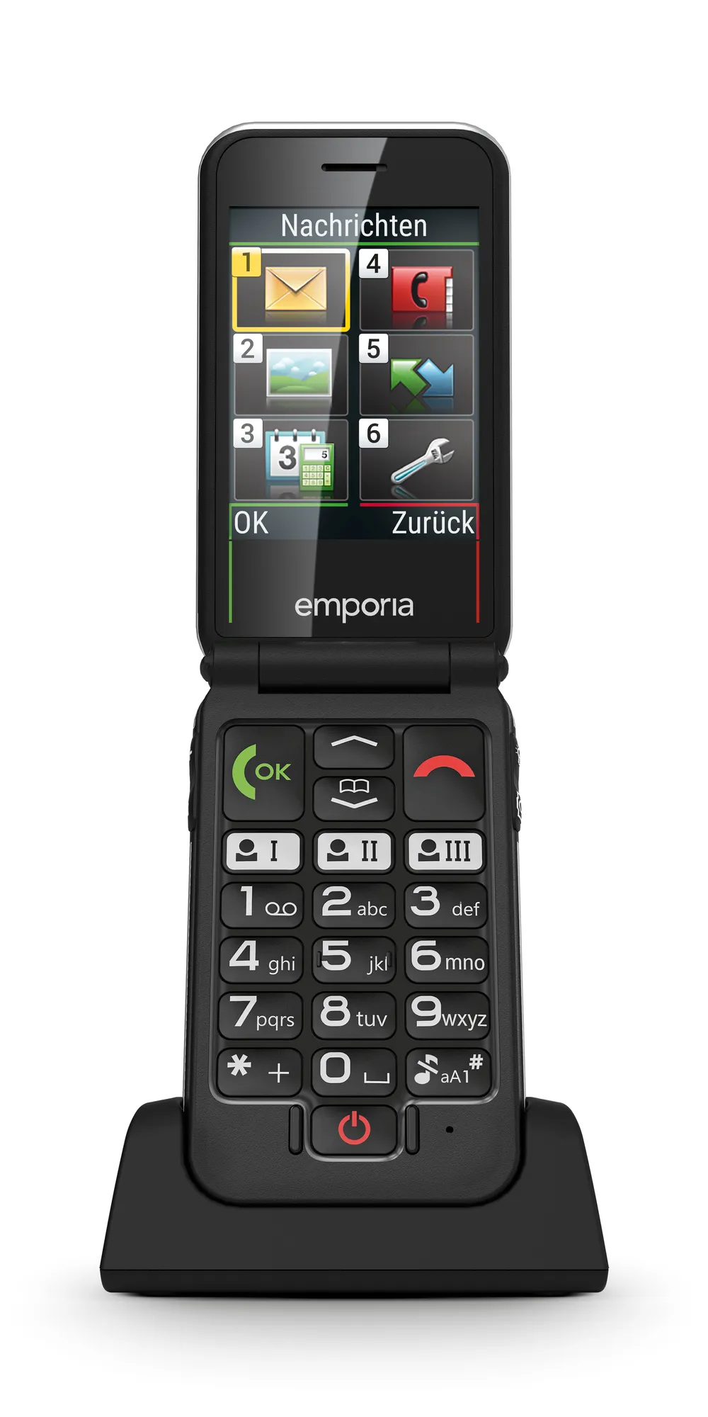V228 JOY schwarz Handy