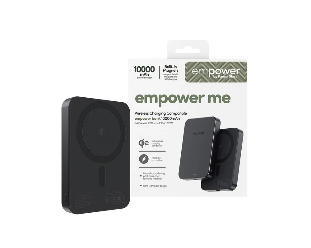 empower by PanzerGlass empower Bank 10000 mAh Powerbank empower Bank 10000mAh Space Black