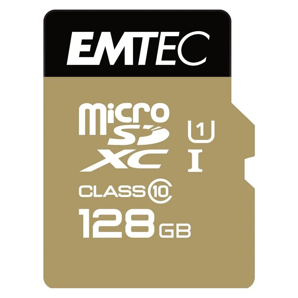 microSD 128GB UHS-I U1 EliteGold + Adapter