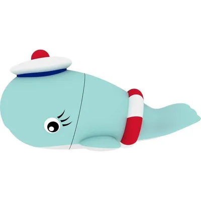 USB-Stick Emtec M337 Whale 16GB USB 2.0 3D-Design Blau