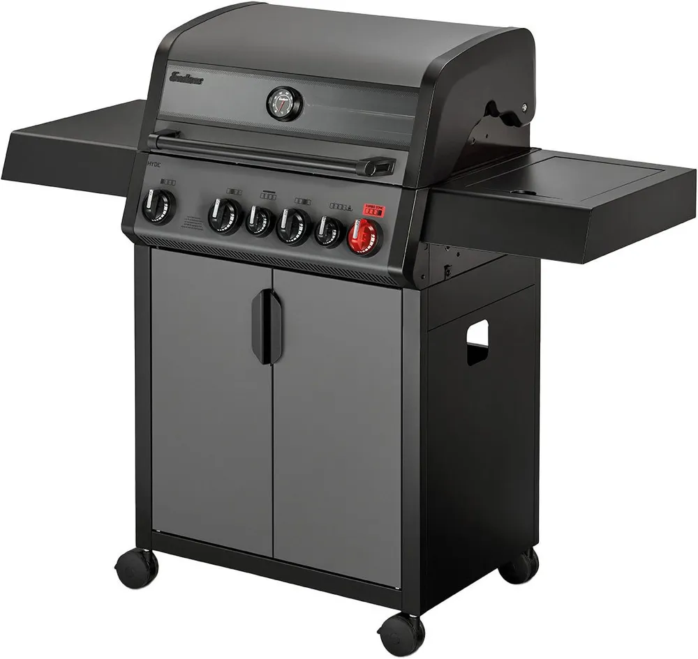 Enders® Gasgrill Hyde 4 SIKR Turbo, erreicht turboschnell extrahohe Temperaturen für scharfes Anbraten
