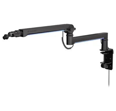 ENDORFY Mikrofon-Halterung Broadcast Low Profile RGB Boom Arm