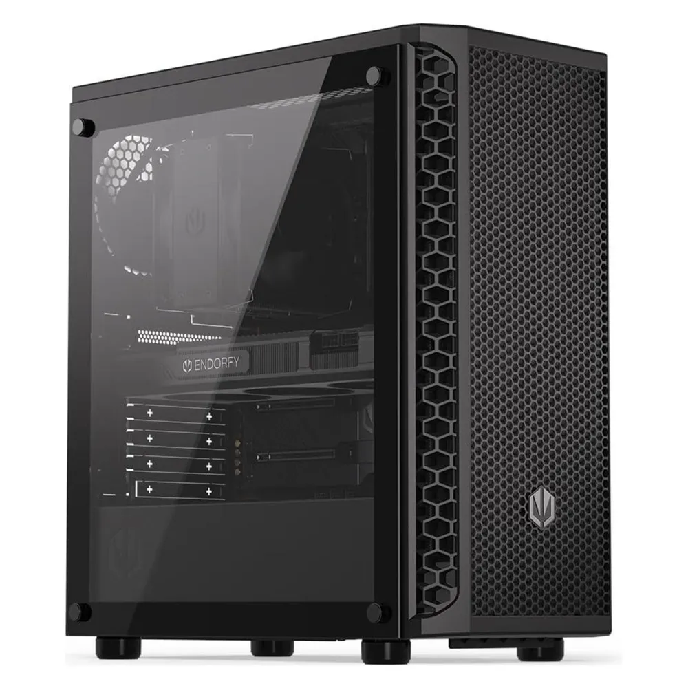 PC-Gehäuse Endorfy Signum 300 Air Tower Schwarz ATX micro ATX Mini-ITX