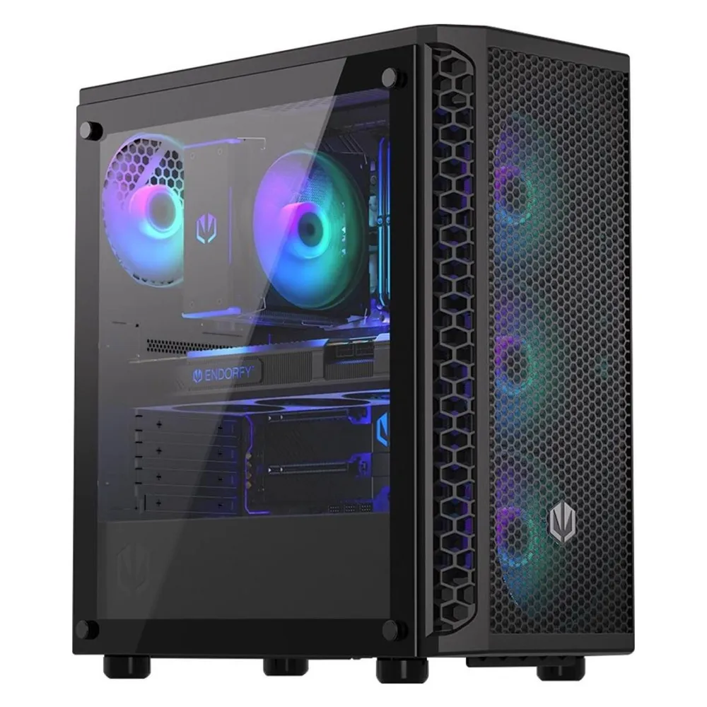 PC-Gehäuse Endorfy Signum 300 ARGB Tower Schwarz ATX/mATX/Mini-ITX