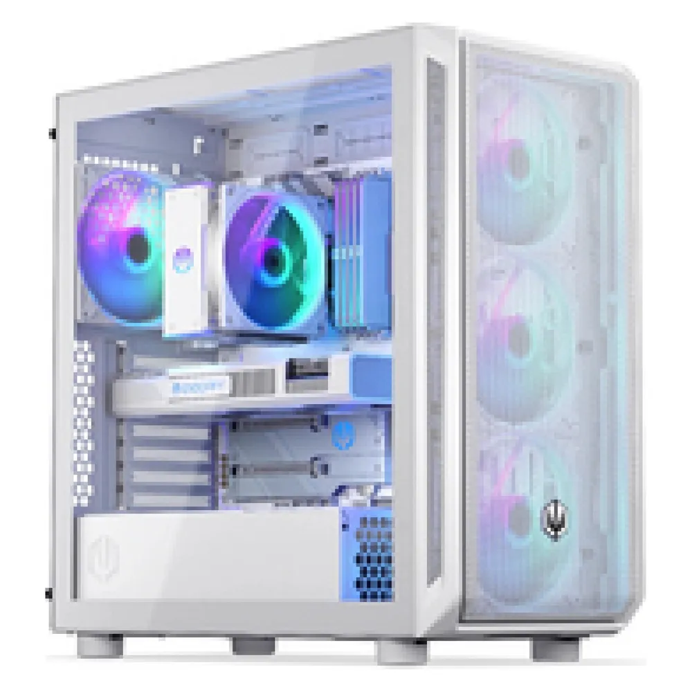 Gehäuse Endorfy Arx 700 White ARGB ATX Gehärtetes Glas RGB