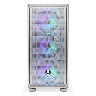 Gehäuse Endorfy ARX 500 ARGB White Midi Tower ATX Gehäuseglas