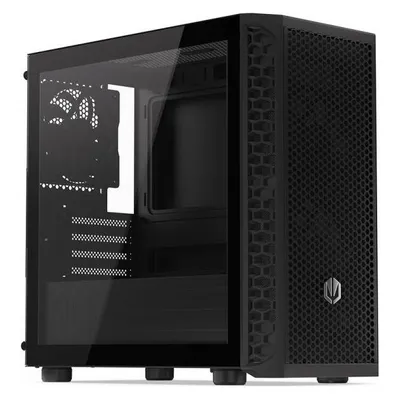 PC-Gehäuse Endorfy Signum M30 Air Mini Tower Micro ATX Gehärtetes Glas Schwarz