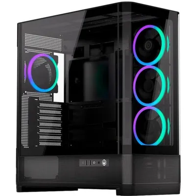 PC-Gehäuse ENDORFY Aquarius 8000 Corona E-ATX Schwarz RGB