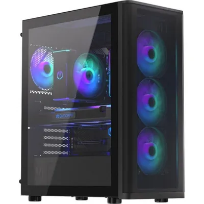 Gehäuse Endorfy Ventum 400 ARGB Mid-Tower mit Mesh-Front
