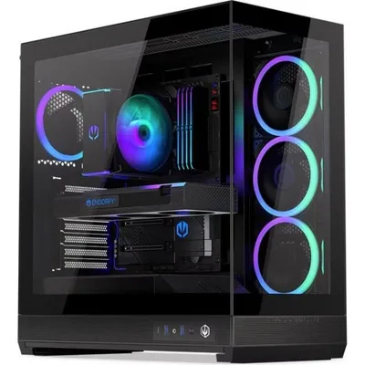 PC-Gehäuse Endorfy Fishtank 6000 Corona Midi Tower ARGB Gehärtetes Glas