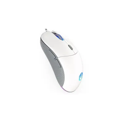 Maus Endorfy GEM USB Typ-C 8000 DPI Ambidextr Weiß RGB 6 Tasten