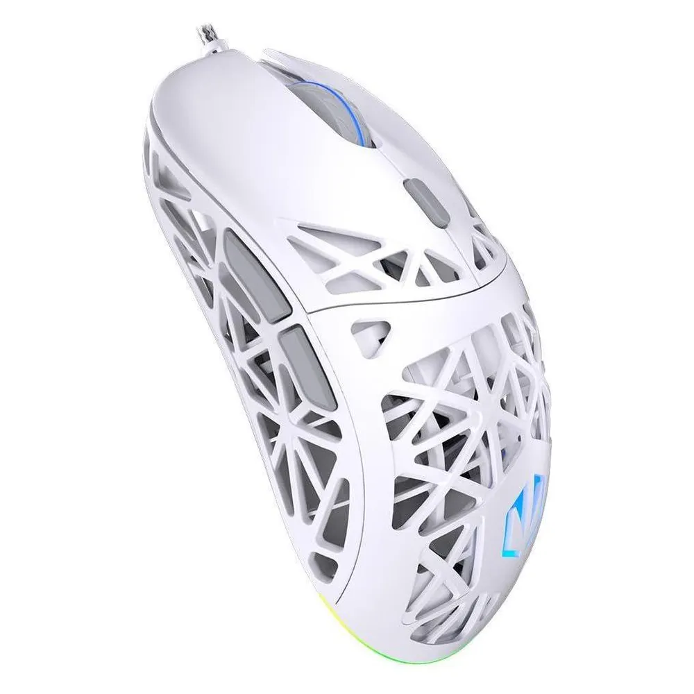Maus ENDORFY LIV Onyx White Bluetooth Wireless 12000 DPI Weiß RGB Ambidextrous
