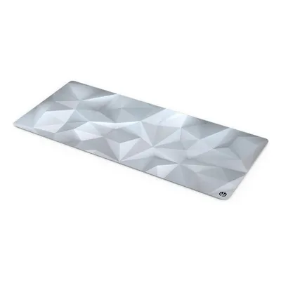Mauspad ENDORFY Crystal Onyx White XL Schwarz Weiß XL rutschfest