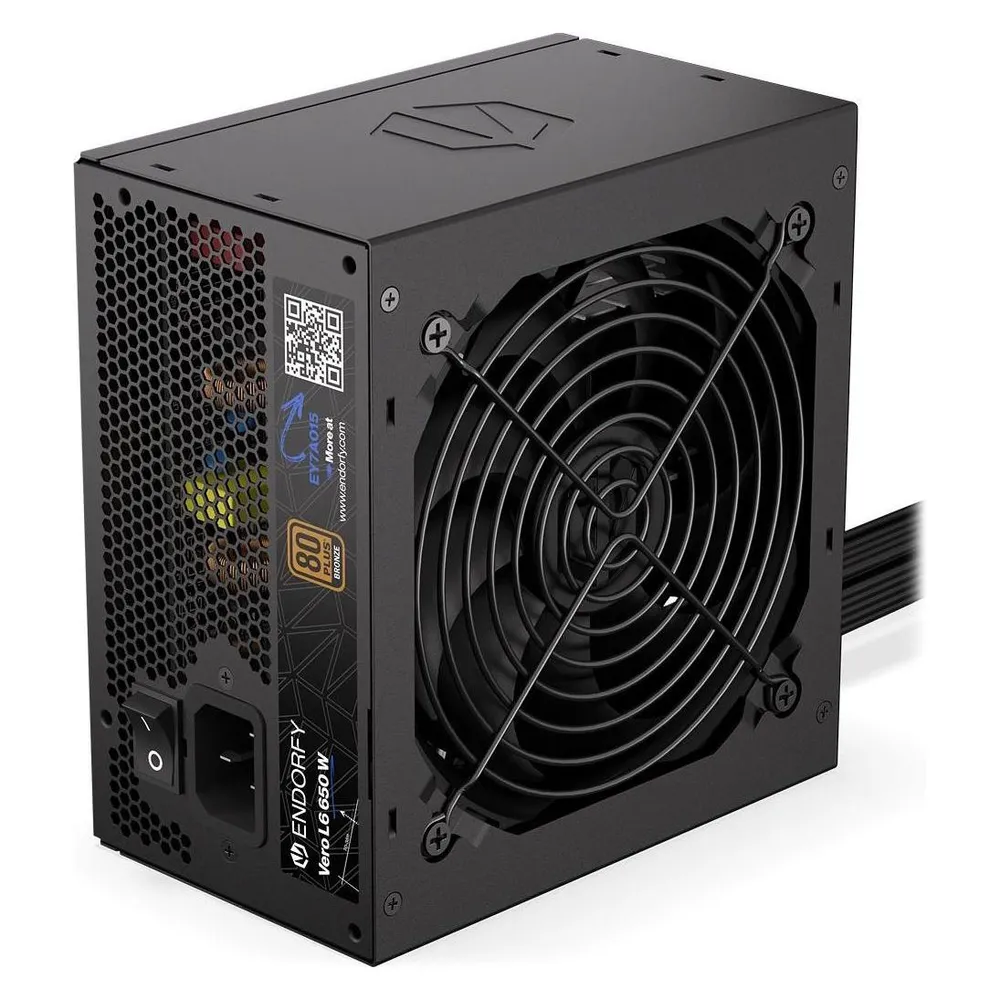 Fuente de Alimentación Endorfy Vero L6 650W Zertifizierung 80 PLUS Bronze ATX