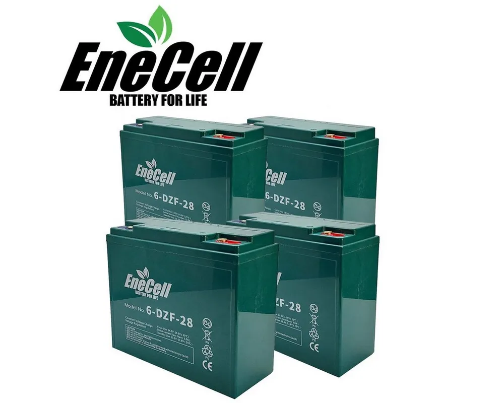 ENECELL Akkupack Ersatzakku für E-Trike Emobile Seniorenmobile Akkupacks 28000 mAh (48 V), Erweiterungsakku