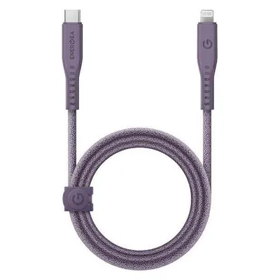 Energea kabel Flow USB-C - Lightning C94 MFI 1.5m fioletowy/purple 60W 3A PD Fast Charge