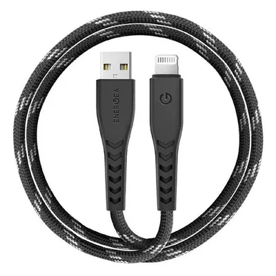 Energea kabel Nyloflex USB - Lightning Charge and Sync C89 MFI 1.5m czarny/black