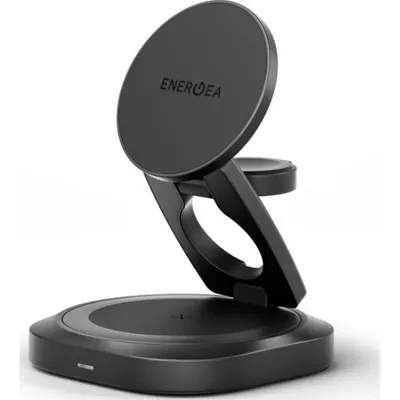 Kabelloser Ladegerät Energea Alumag Gyro 360 35W MagSafe Qi USB-C