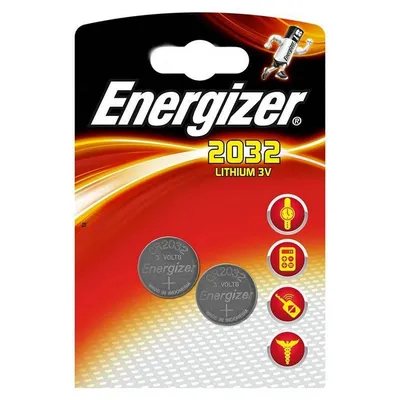 Energizer Lithiumbatterien CR2032 2 Einheiten
