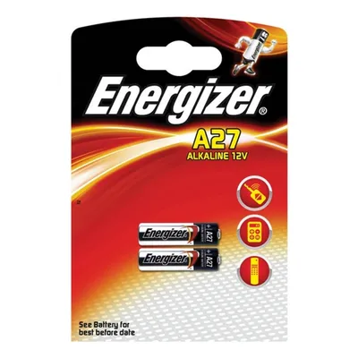 Energizer 2 x A27 12V Einwegbatterie Alkali