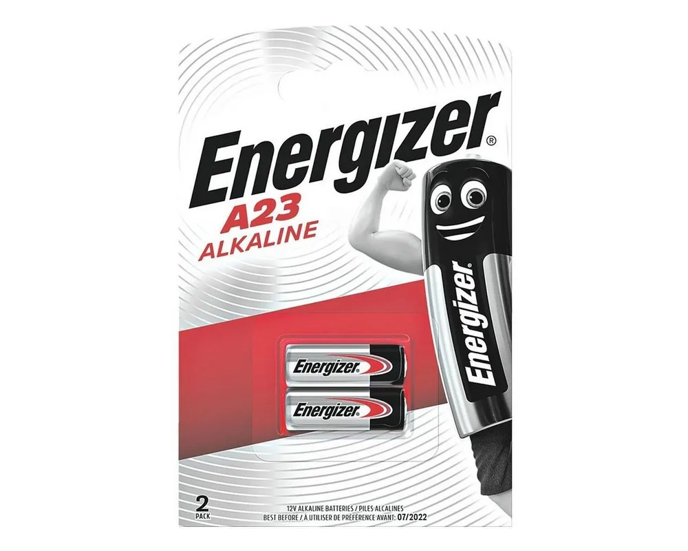 Energizer Spezial Alkali Batterie, (12 V, 2 St), A23 / E23A, 12 V, Alkali