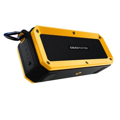 Energy Sistem Outdoor Box Fahrrad-Bluetooth-Lautsprecher Schwarz/Gelb