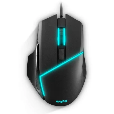 Energy Sistem Gaming Maus ESG M2 Flash RGB Gaming Maus 6400 DPI