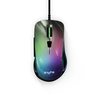 Energy Sistem ESG M3 Neon RGB Gaming-Maus 7200 DPI Schwarz