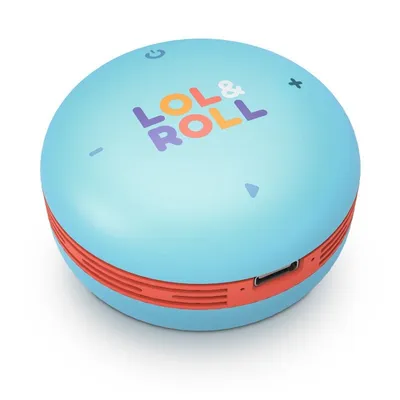 Energy Sistem Lol&Roll Pop Kids Bluetooth-Lautsprecher für Kinder blau