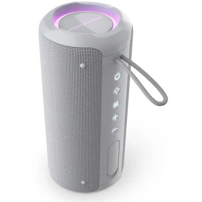 Energy Sistem Soundbliss Kabelloser Bluetooth-Lautsprecher mit LED 40 W Grau