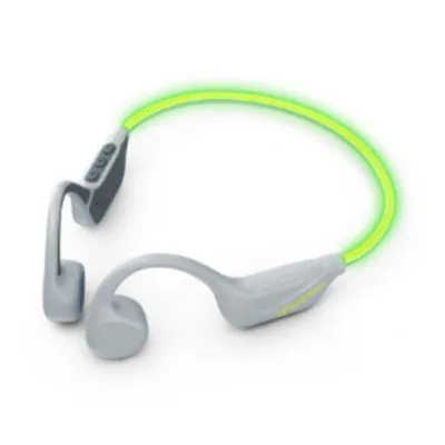 Energy Sistem VibeWave kabellose Bluetooth 5.4 Sport-Kopfhörer grün grau