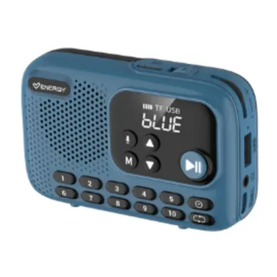 Tragbares Radio Energy Sistem TunerGo FM LED USB Type-C