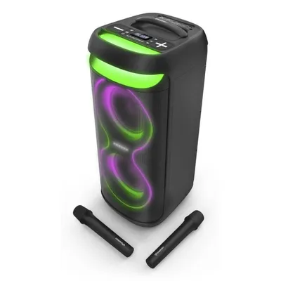Lautsprecher Energy Sistem Party Karaoke kabellos 150W mit Mikrofonen und LED