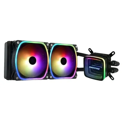 Wasserkühlung Enermax AQUAFUSION ADV ARGB 240mm 2 Lüfter Schwarz