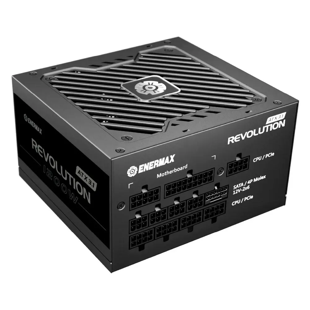 Netzteil Enermax Revolution ATX 3.1 1200W 80PLUS Gold vollmodular PCIe 5.1 12V-2x6