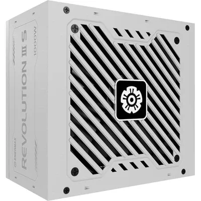 Fuente de Alimentación Enermax Revolution III S 1000W 80 PLUS Platinum modular Snow White