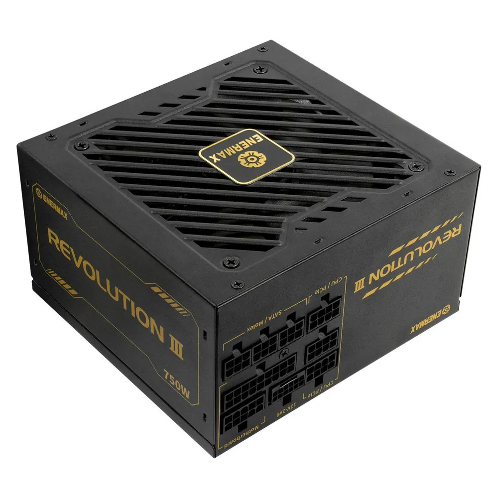 Netzteil Enermax ERV750G-AHG-MAC Revolution III 750W 80 PLUS Gold Modular Netzteil Enermax ERV750G-AHG-MAC Revolution III 750W 80 PLUS Gold Modular
