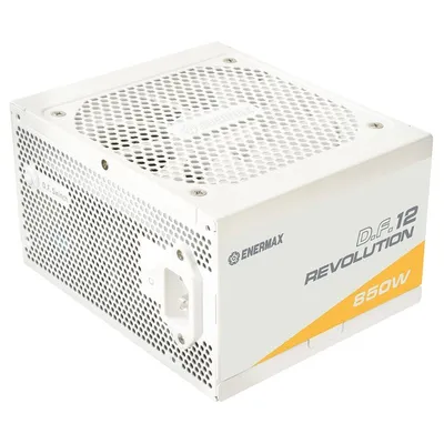 Enermax 850W 80PLUS Gold Revolution D.F.12 Netzteil mit modularen Extras, Weiß
