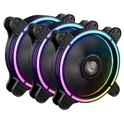 Enermax T.B.RGB AD. Computergehäuse Ventilator 12 cm Schwarz