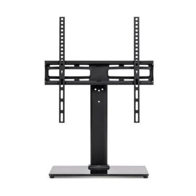 Universeller Tischfernsehständer Lunix Stand AC0565E, höhenverstellbar, VESA bis 400x400, für 32 Zoll bis 65 Zoll TV, max. 40 kg, Stahl - Schwarz