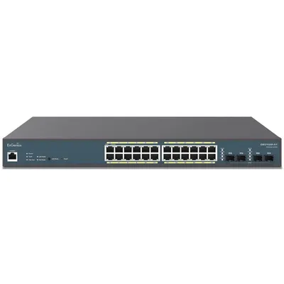 EnGenius Fit EWS7928P-FIT Verwalteter Switch L2-L3 24 Gigabit-Ports 4 SFP