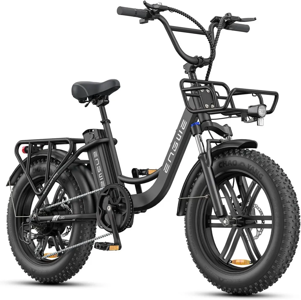ENGWE E-Bike Cityrad ENGWE Herren Elektrofahrräder mit 48V 13Ah Batterie, 7-Gang L20 Boost, Heckmotor, 624 Wh